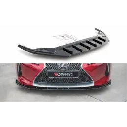 Maxton Front Splitter V.1 Lexus LC 500 Gloss Black, MAXTON DESIGN