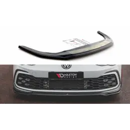 Maxton Front Splitter V.4 Volkswagen Golf 8 GTI Gloss Black, MAXTON DESIGN