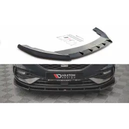 Maxton Front Splitter V.1 Seat Leon FR Mk4 Gloss Black, MAXTON DESIGN