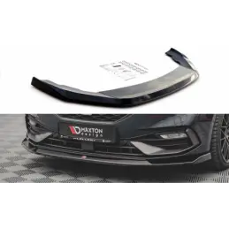 Maxton Front Splitter V.3 Seat Leon FR Mk4 Gloss Black, MAXTON DESIGN