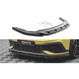 Maxton Front Splitter V.2 Volkswagen Golf 8 GTI Clubsport Gloss Black, MAXTON DESIGN