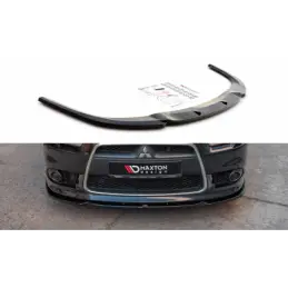 Maxton Front Splitter Mitsubishi Lancer Sportback Mk8 Gloss Black, MAXTON DESIGN