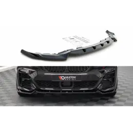 Maxton Front Splitter V.2 BMW X7 M G07 Gloss Black, MAXTON DESIGN