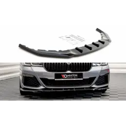 Maxton Front Splitter V.2 BMW 5 G30 Facelift M-Pack Gloss Black, MAXTON DESIGN