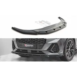 Maxton Front Splitter V.2 Audi Q3 Sportback S-Line Gloss Black, MAXTON DESIGN