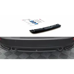 Maxton Central Rear Splitter for Mazda CX-3 Gloss Black, MAXTON DESIGN