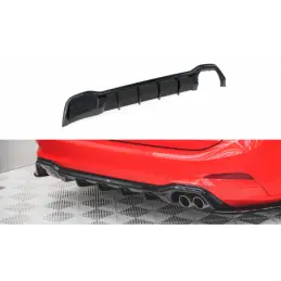 Maxton Rear Valance Ford Focus ST-Line Estate Mk4 Gloss Black, MAXTON DESIGN