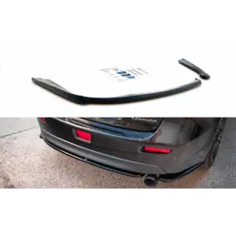 Maxton Rear Side Splitters Mistubishi Lancer Sportback Mk8 Gloss Black, MAXTON DESIGN