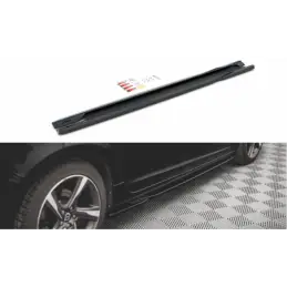 Maxton Side Skirts Diffusers Volvo S60 R-Design Mk2 Gloss Black, MAXTON DESIGN