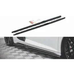 Maxton Side Skirts Diffusers Audi R8 Mk2 Facelift Gloss Black, MAXTON DESIGN