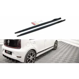 Maxton Side Skirts Diffusers Volkswagen Up GTI Gloss Black, MAXTON DESIGN