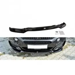 Maxton FRONT SPLITTER v.1 for BMW X6 F16 MPACK Gloss Black, X6 F16