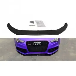 Maxton FRONT SPLITTER AUDI RS5 FACELIFT MODEL (2011-) Gloss Black, A5/S5/RS5 8T