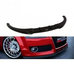 Maxton Front Splitter Audi TT 8J Gloss Black, TT 8J