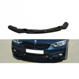 Maxton FRONT SPLITTER v.1 for BMW 4 F32 M-PACK Gloss Black, Serie 4 F32/ M4