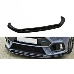 Maxton Front Splitter V.3 Ford Focus RS Mk3 Gloss Black, Focus Mk3 / 3.5 / ST / RS