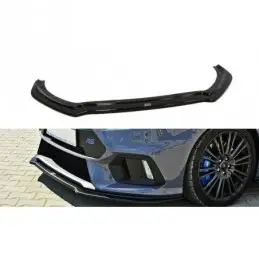 Maxton Front Splitter V.4 Ford Focus RS Mk3 Gloss Black, Focus Mk3 / 3.5 / ST / RS