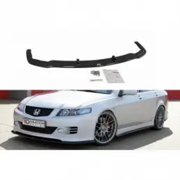 Maxton FRONT SPLITTER HONDA ACCORD VII TYPE-S Gloss Black, ACCORD