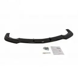 Maxton FRONT SPLITTER v.1 MAZDA 3 MK2 MPS Gloss Black, Mazda 3