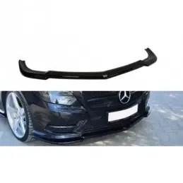 Maxton FRONT SPLITTER MERCEDES CLS C218 AMG LINE Gloss Black, W218