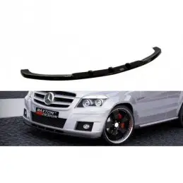 Maxton FRONT SPLITTER MERCEDES GLK W204 (FOR STANDARD BUMPER) Gloss Black, W204