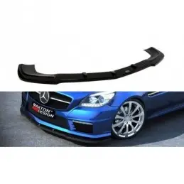 Maxton Front Splitter Mercedes SLK R172 Standard/AMG Gloss Black, SLK R171