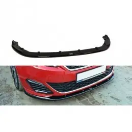 Maxton FRONT SPLITTER v.2 PEUGEOT 308 II GTI Gloss Black, 308