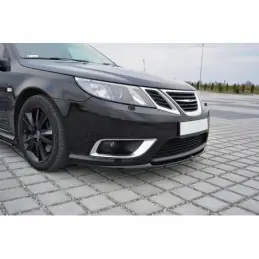 Maxton Splitter Przedni Saab 9-3 Aero Mk2 Facelift Gloss Black, SAAB