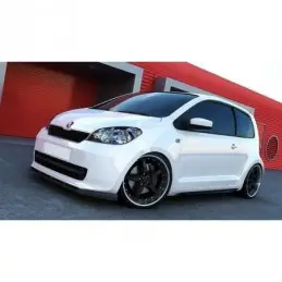 Maxton Front Splitter Skoda Citigo Gloss Black, Citigo