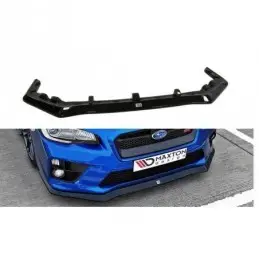 Maxton FRONT SPLITTER v.1 SUBARU WRX STI Gloss Black, MAXTON DESIGN