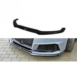 Maxton Front Splitter V.1 Audi RS3 8V Sportback Gloss Black, A3/S3/RS3 8V