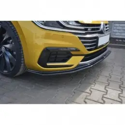 Maxton FRONT SPLITTER v.1 VW ARTEON Gloss Black, Arteon