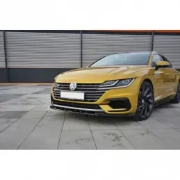 Maxton FRONT SPLITTER v.3 VW ARTEON Gloss Black, Arteon