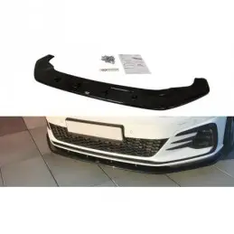 Maxton FRONT SPLITTER VW GOLF VII GTI FACELIFT V.1 Gloss Black, Golf 7