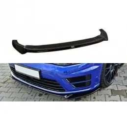 Maxton Front Splitter V.2 VW Golf 7 R / R-Line Gloss Black, Golf 7