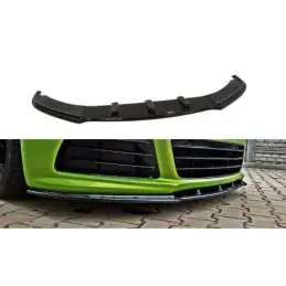 Maxton FRONT SPLITTER VW SCIROCCO R Gloss Black, Scirocco