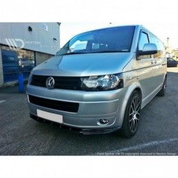 Maxton FRONT SPLITTER VW T5 (FACELIFT) Gloss Black, T5