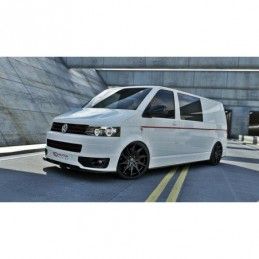 Maxton FRONT SPLITTER VW T5 SPORTLINE Gloss Black, T5