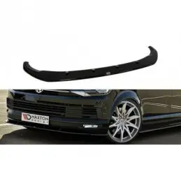 Maxton VOLKSWAGEN T6 FRONT SPLITTER v.1 Gloss Black, T6