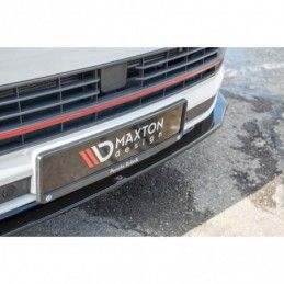 Maxton Front Splitter V.2 Volkswagen T6 Gloss Black, T6