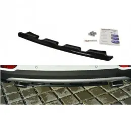 Maxton CENTRAL REAR SPLITTER KIA SPORTAGE mk4 GT-Line Gloss Black, Kia