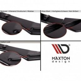 Maxton Rear Side Splitters Audi R8 Mk.2 Gloss Black, R8