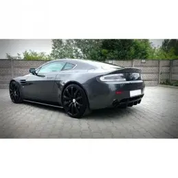 Maxton SIDE SKIRTS ASTON MARTIN V8 VANTAGE Gloss Black, Aston Martin