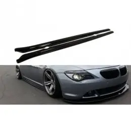 Maxton SIDE SKIRTS DIFFUSERS BMW 6 E63 / E64 (PREFACE MODEL) Gloss Black, Serie 6 E63/ E64/ M6