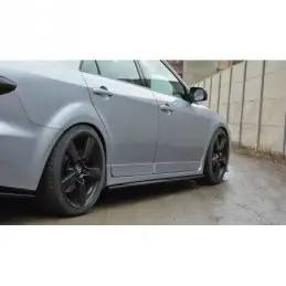 Maxton SIDE SKIRTS DIFFUSERS Mazda 6 Mk1 MPS Gloss Black, mazda 6