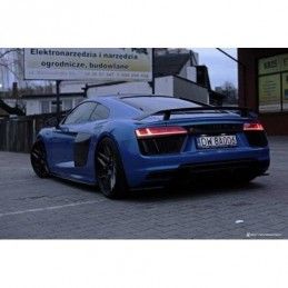 Maxton Side Skirts Diffusers Audi R8 Mk.2 Gloss Black, R8