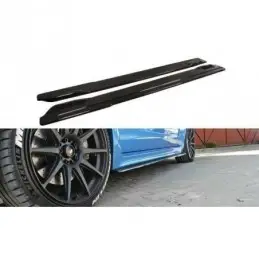 Maxton SIDE SKIRTS DIFFUSERS Subaru Impreza WRX STI 2009-2011 Gloss Black, MAXTON DESIGN