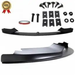 Maxton Frontspoiler Sport-Performance for BMW 4 F32 F33 F36 Black Matt with M-Package , Serie 4 F32/ M4