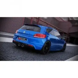 Maxton Rear valance VW Scirocco III R with 2 exhaust holes Not primed, Scirocco