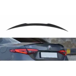 Maxton SPOILER EXTENSION ALFA ROMEO GIULIA VELOCE Gloss Black, Giulia Veloce